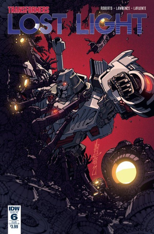 Lost Light Issue 6 Subscription Variant Cover And Clean Art  (2 of 3)